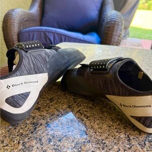 Black Diamond Climbing Shoes - Black and White